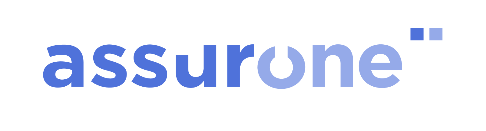 Logo Assurone Bloc Blanc